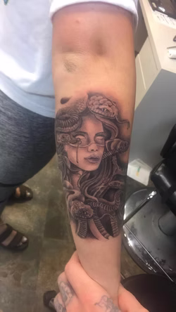 Medusa Tattoo by Jesse